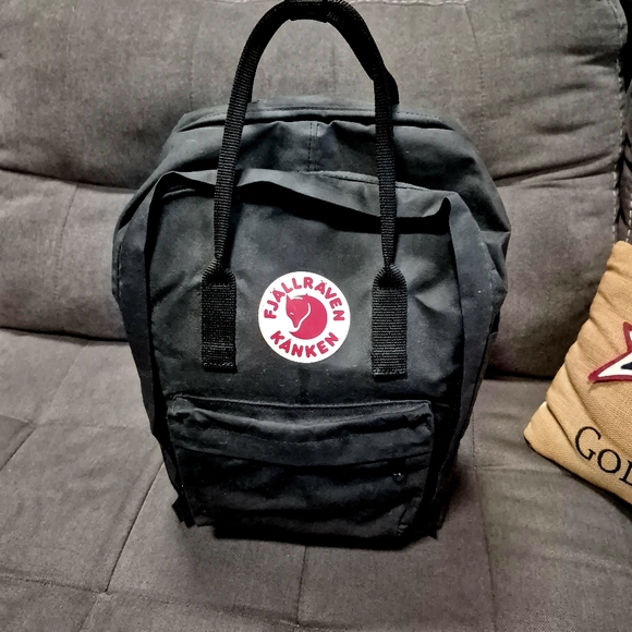 Kånken 17 laptop Black Backpack - Picture 1 of 7